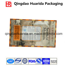 Three Side Seal Food Packaging Bag with Tear Notch